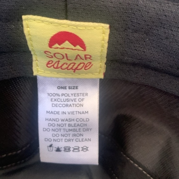 Solar Escape‎ Blue Sun Hiking Explorer Boonie Hat OS - Picture 7 of 8
